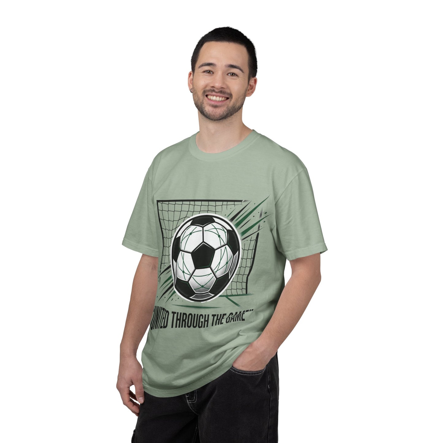 Soccer Graphic T-Shirt — "United Through The Game"