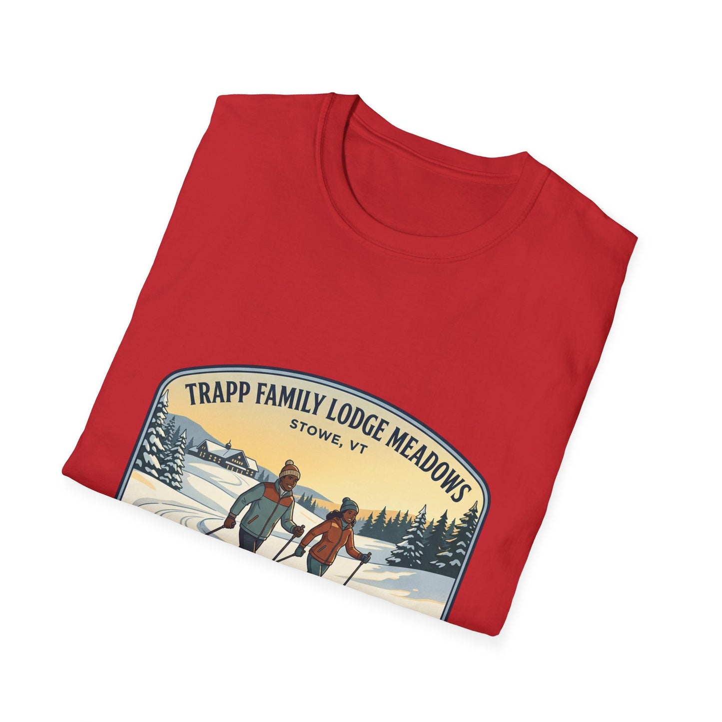 Trapp Family Lodge Meadows Skiing T-Shirt
