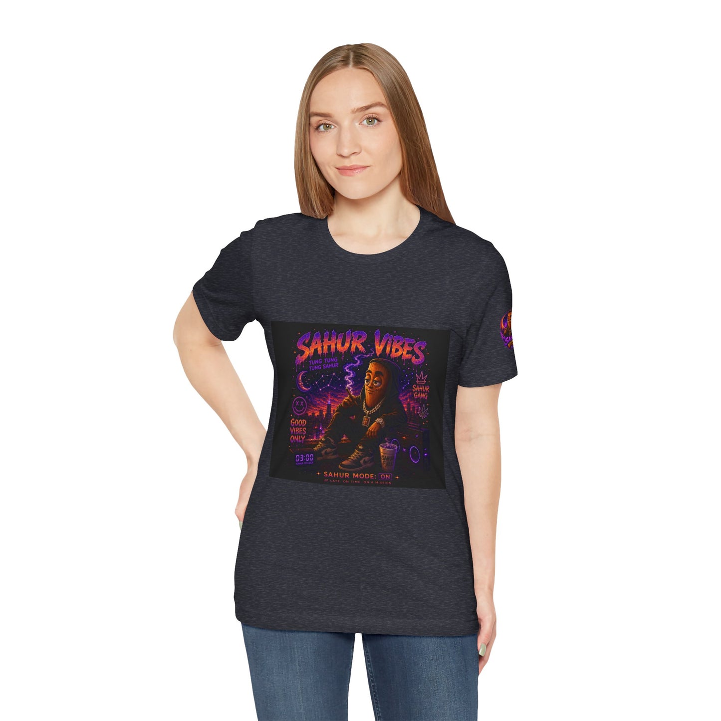 Tung Tung Tung Sahur SOLO Night Smoke DOLO Tee — Urban Chill Cartoon Design