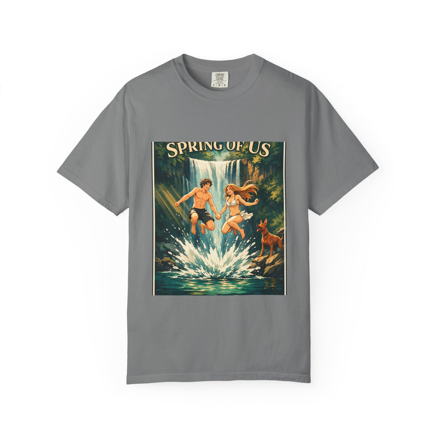 Vintage 'Spring of Us' Waterfall Graphic T-Shirt
