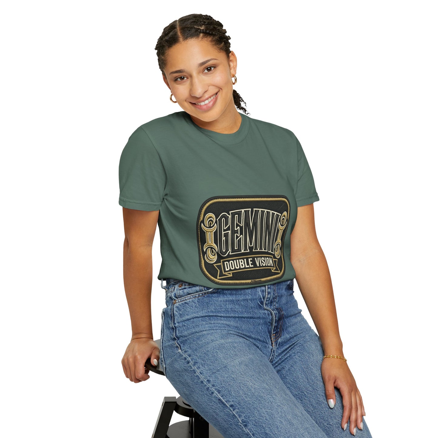 Gemini Double Vision T-Shirt — Zodiac Twin Graphic Tee