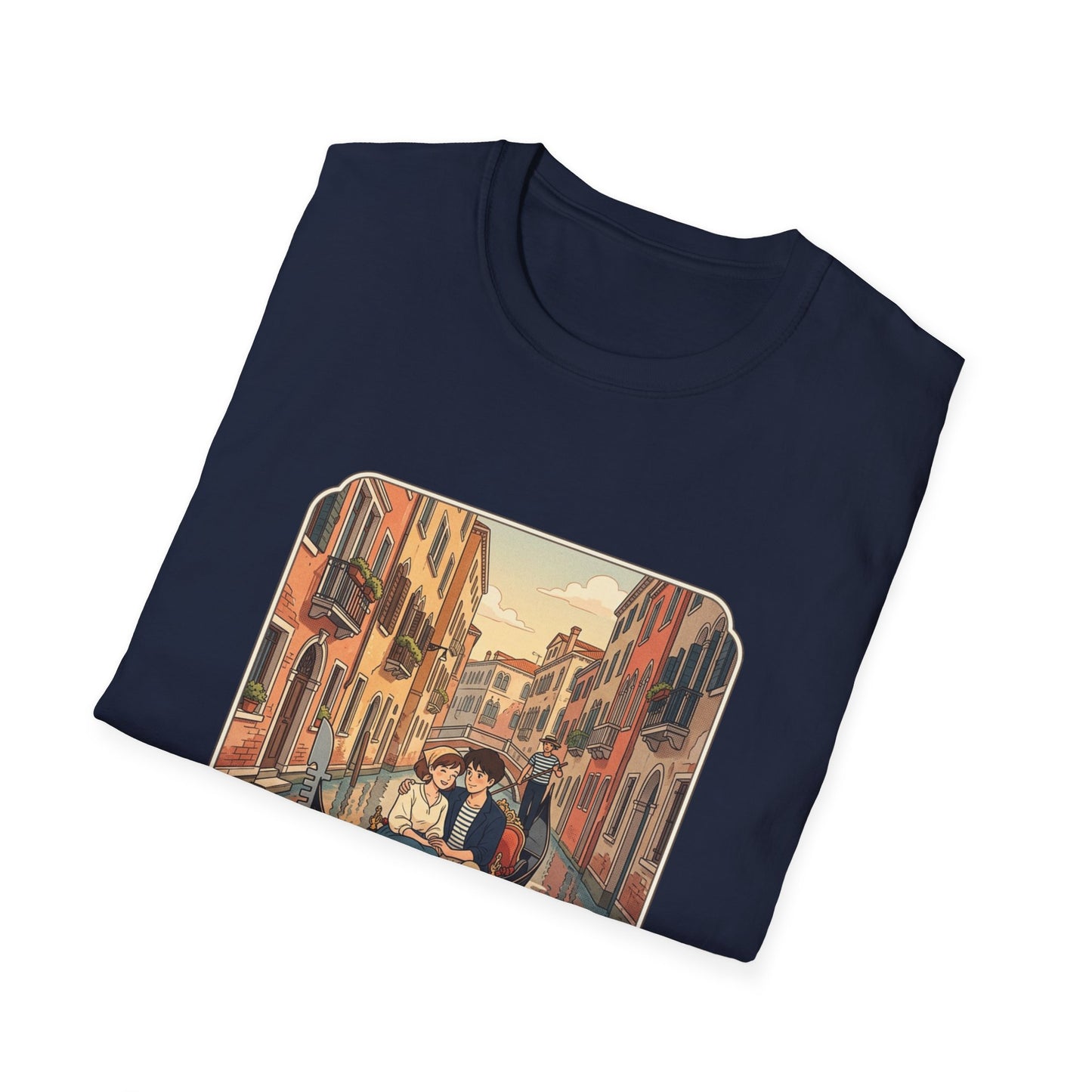 T-Shirt — Love in Venice Gondola Romantic Travel Tee