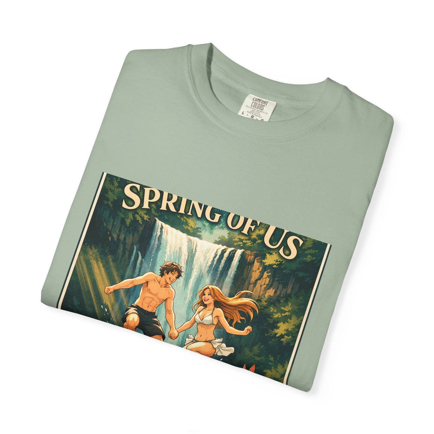Vintage 'Spring of Us' Waterfall Graphic T-Shirt
