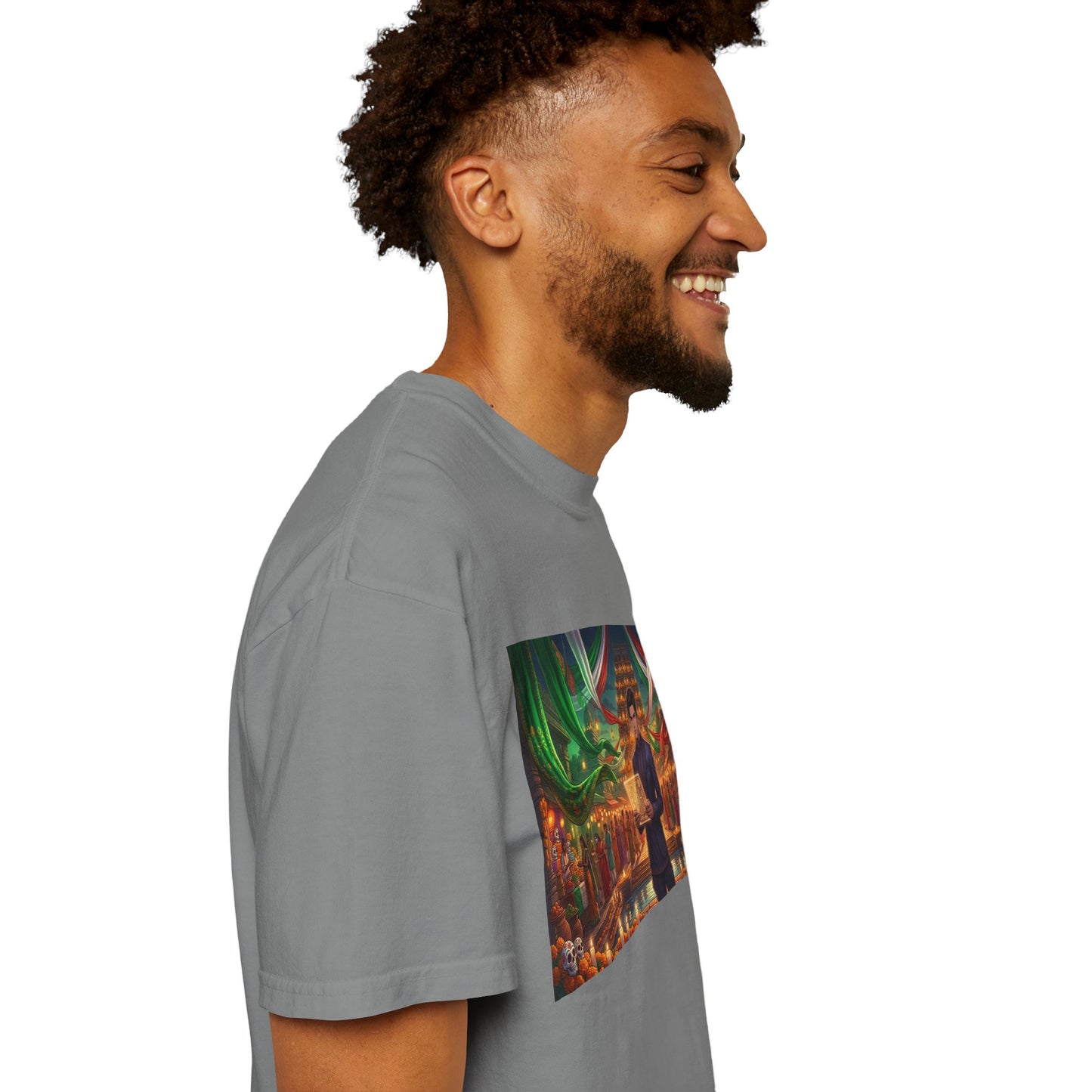 Mexican Festival Night T-Shirt — Cinematic Streets Graphic Tee