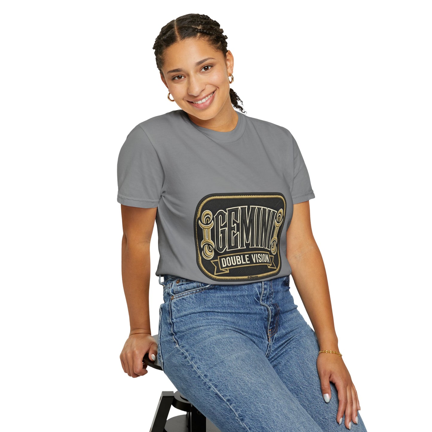 Gemini Double Vision T-Shirt — Zodiac Twin Graphic Tee