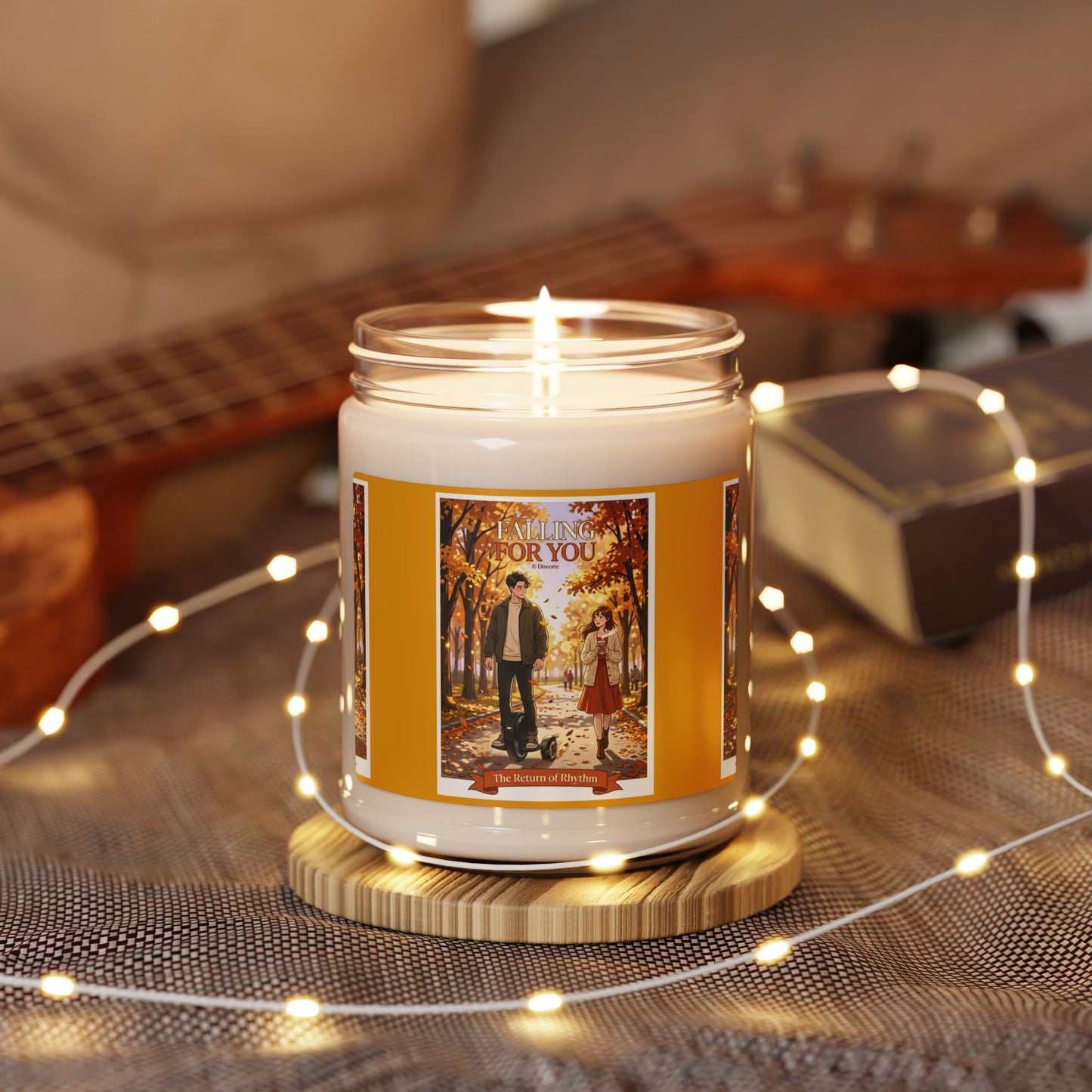 Soy Candle — Autumn Walk 'I Made This For You' Scented 9oz