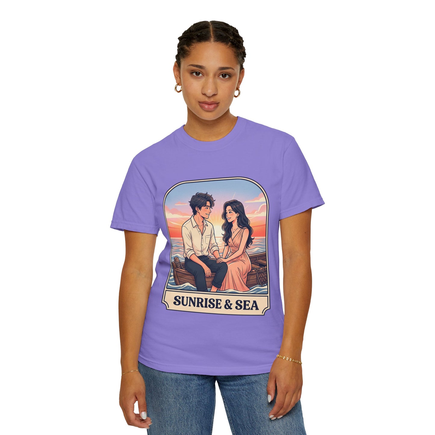 Sunrise & Sea Romantic Beach T-Shirt