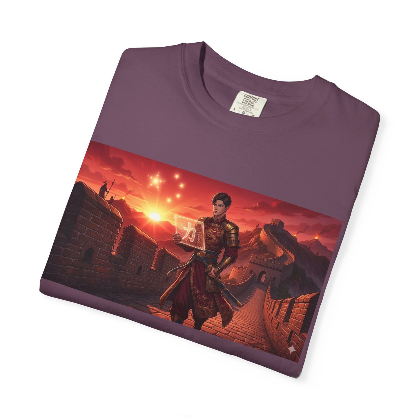 Scout Regiment Sunset T-Shirt — Anime Military Wall Scene