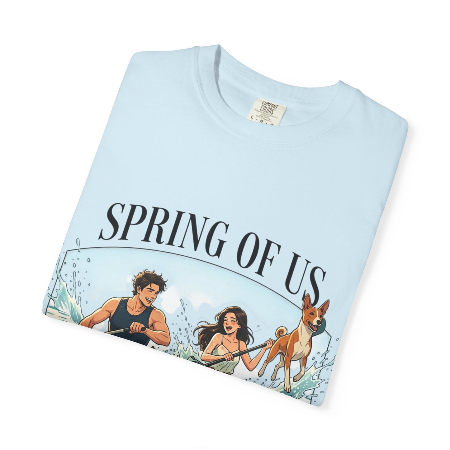 Spring of Us Kayaking T-Shirt — Retro Outdoor Adventure Tee