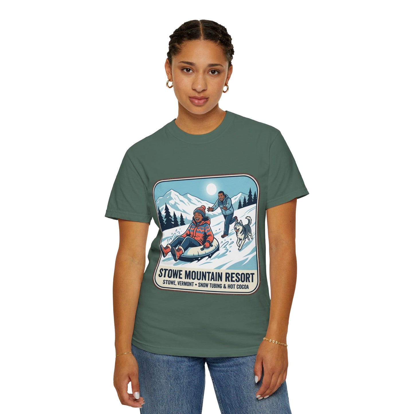 Stowe Mountain Resort Snow Tubing T-Shirt