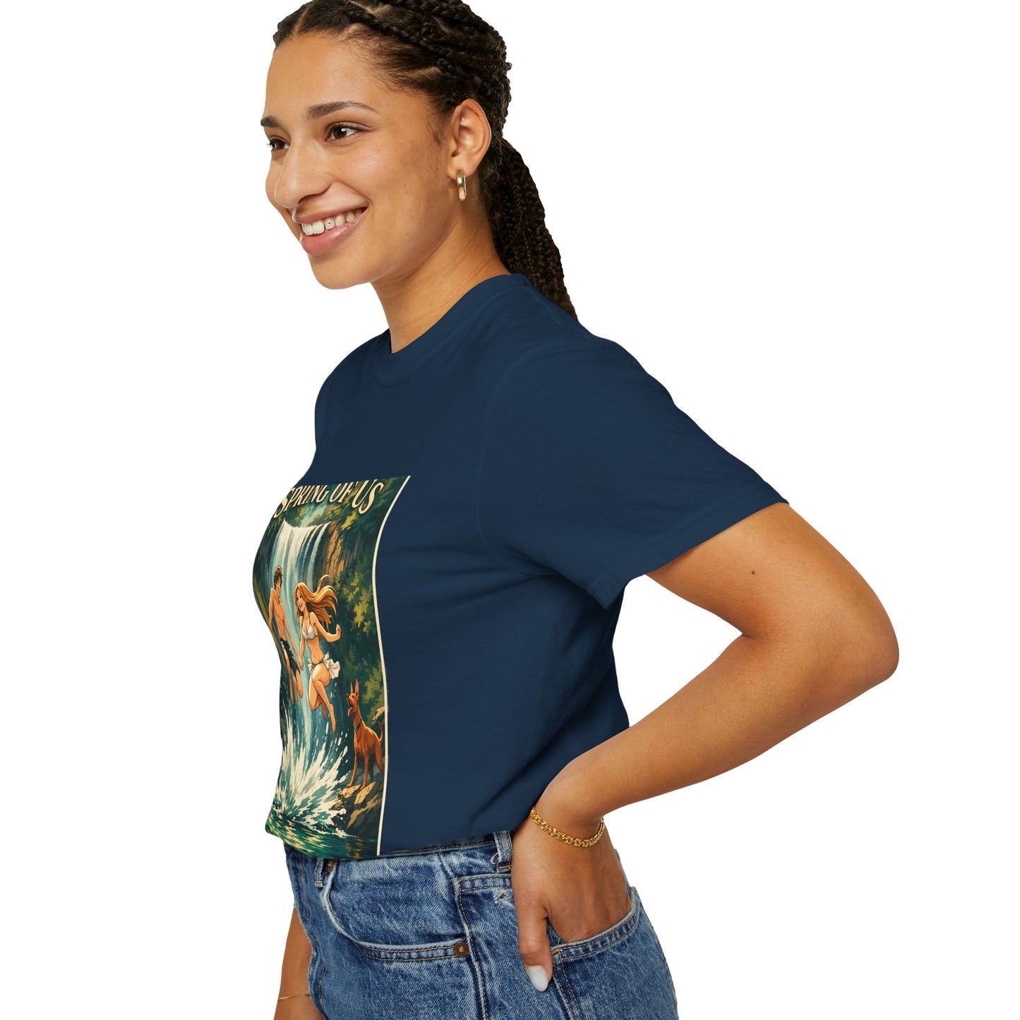 Vintage 'Spring of Us' Waterfall Graphic T-Shirt
