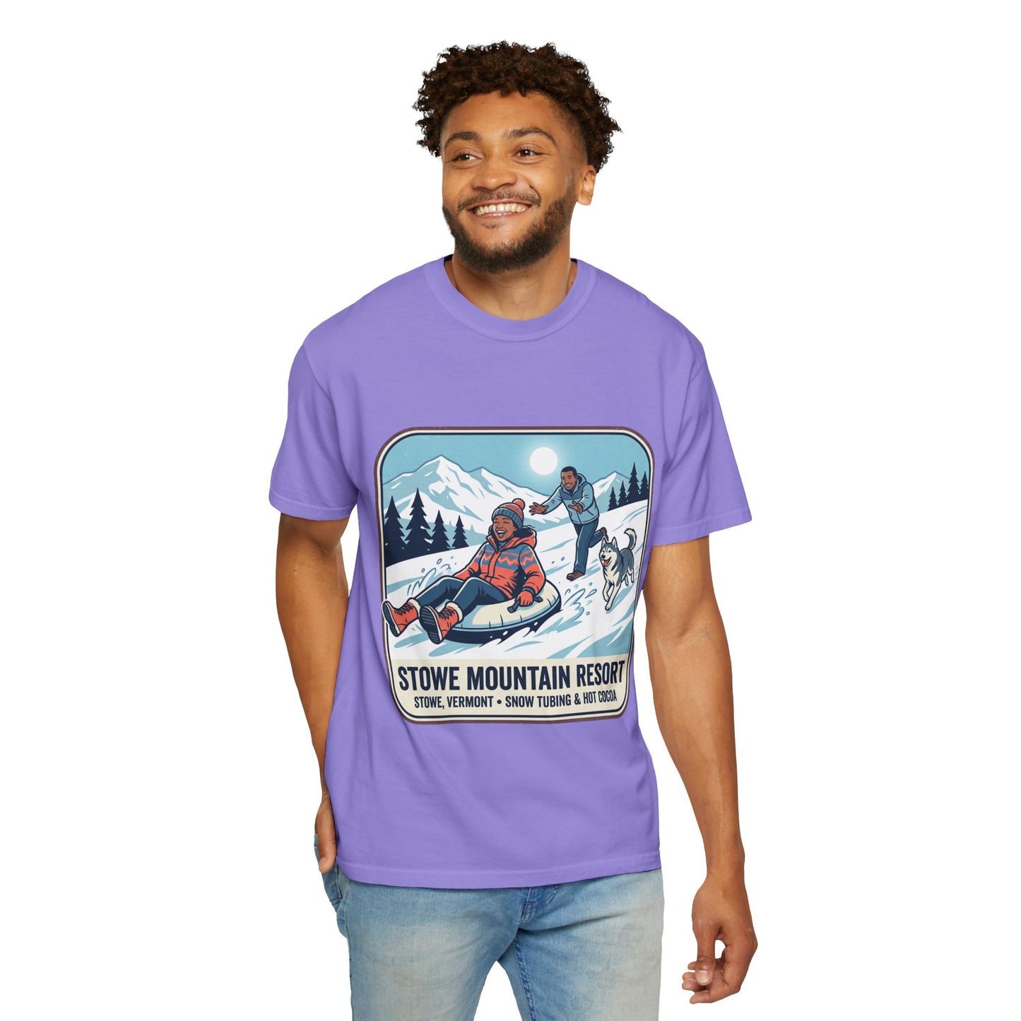 Stowe Mountain Resort Snow Tubing T-Shirt