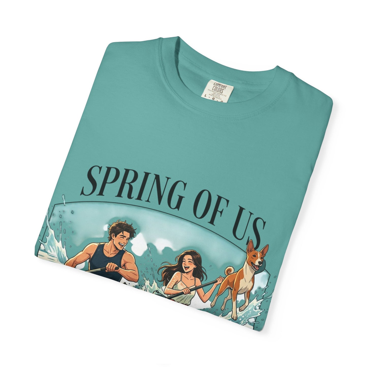 Spring of Us Kayaking T-Shirt — Retro Outdoor Adventure Tee