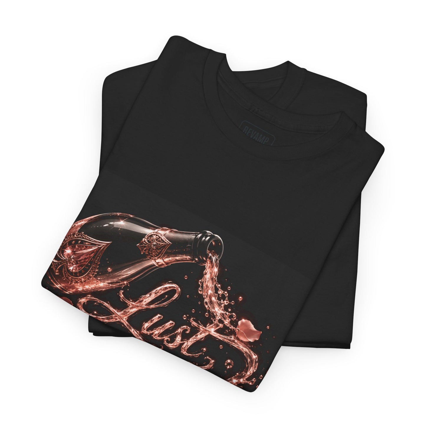 Lust Treats Luxury Well T-Shirt – Vintage Script Graphic Tee