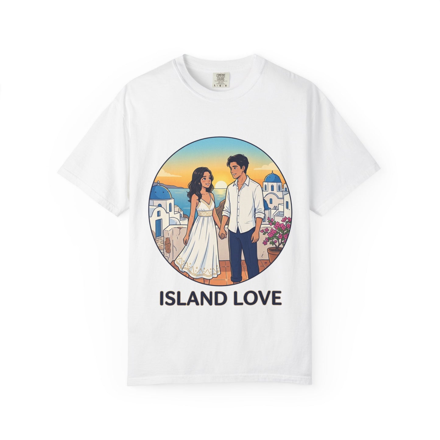Island Love T-Shirt — Romantic Couples Vacation Tee