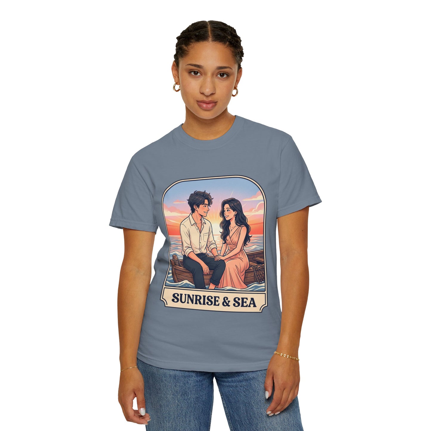 Sunrise & Sea Romantic Beach T-Shirt