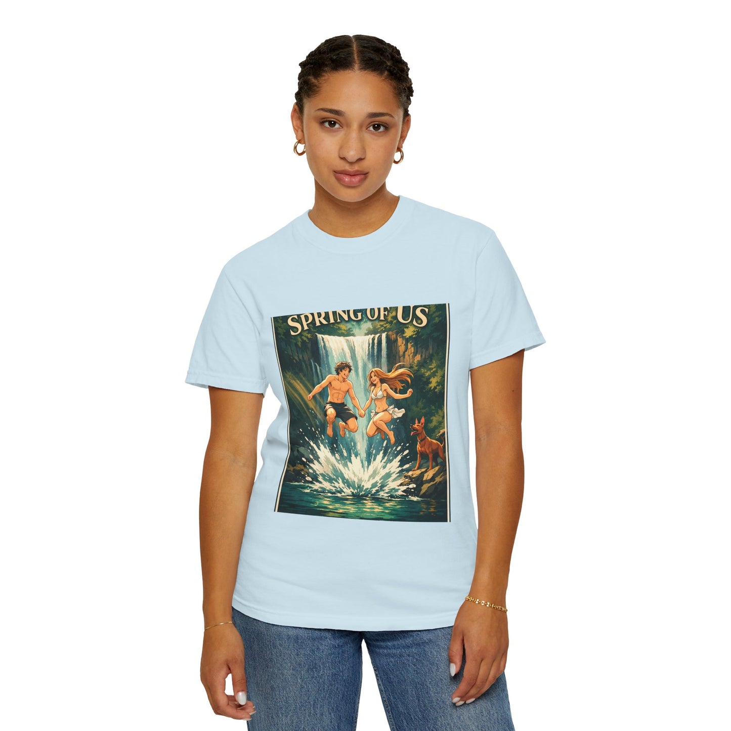 Vintage 'Spring of Us' Waterfall Graphic T-Shirt
