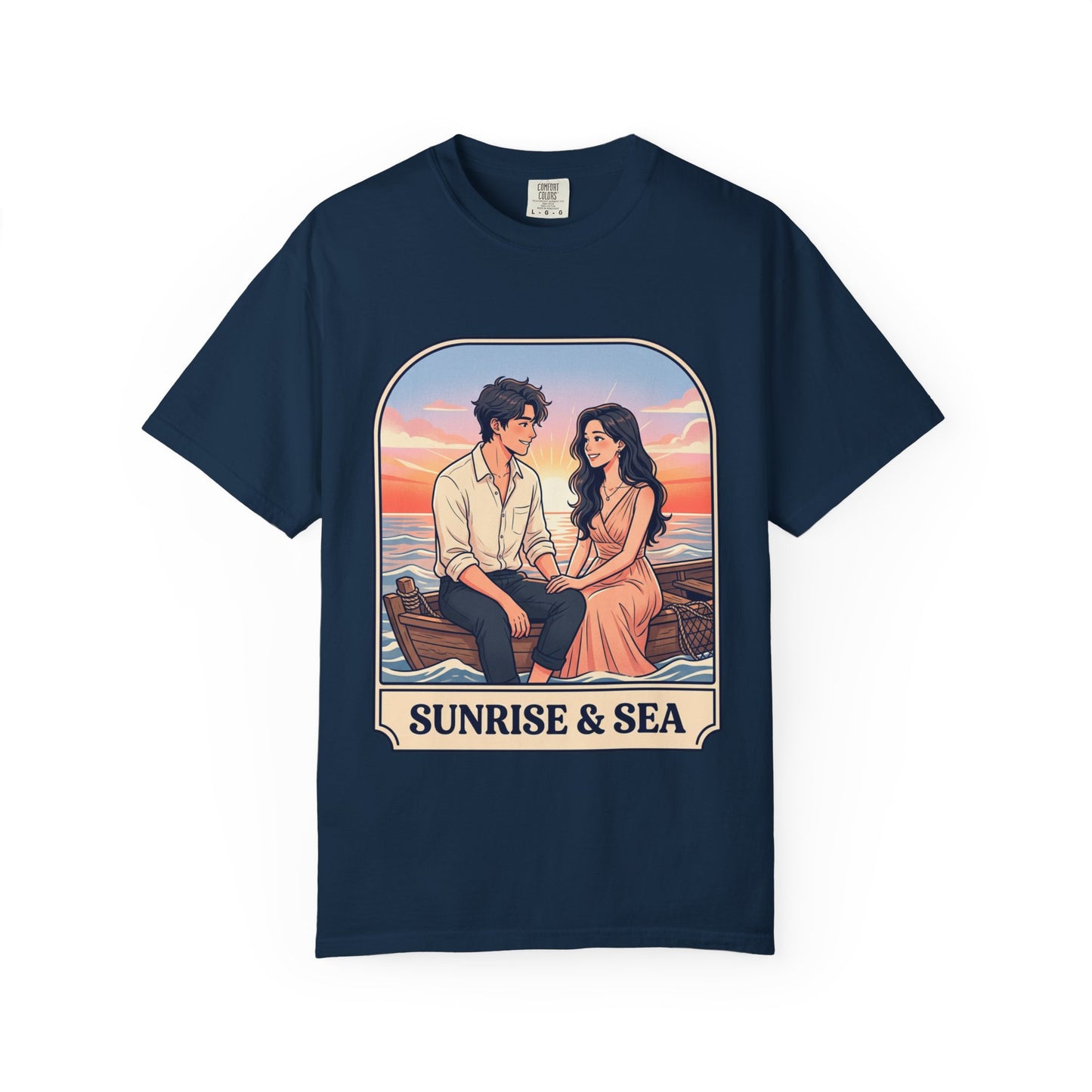 Sunrise & Sea Romantic Beach T-Shirt