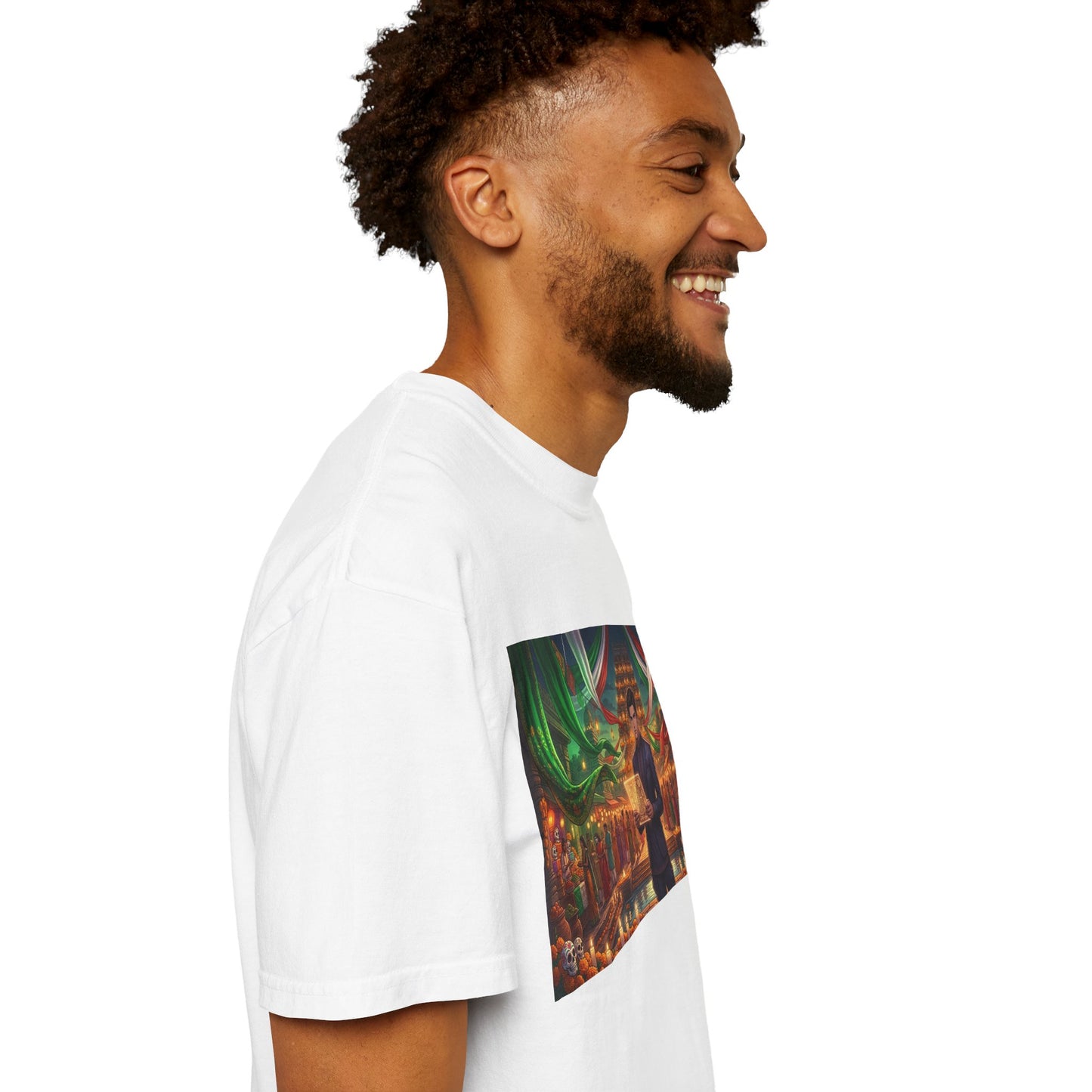 Mexican Festival Night T-Shirt — Cinematic Streets Graphic Tee