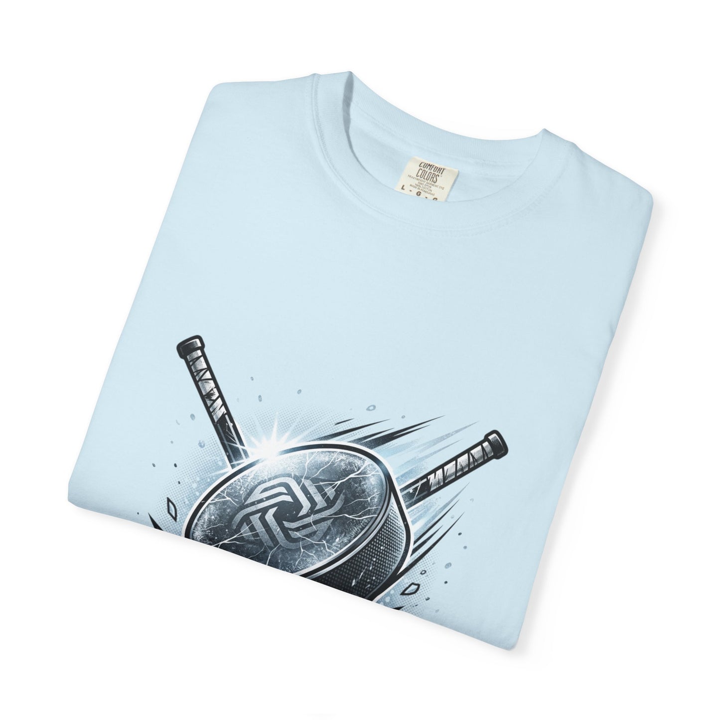 Hockey Graphic Tee — "United Through the Game" Team Spirit T-Shirt