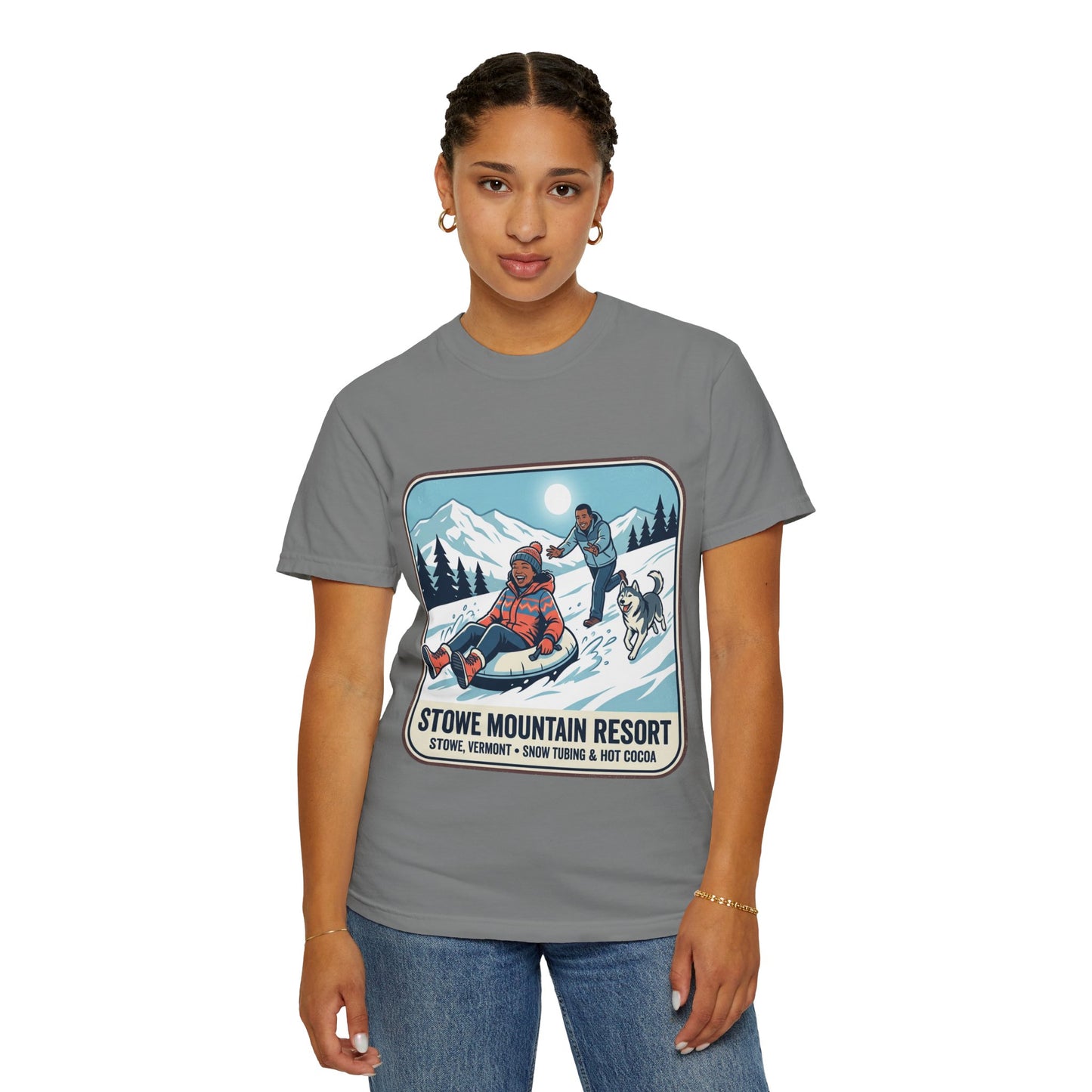 Stowe Mountain Resort Snow Tubing T-Shirt