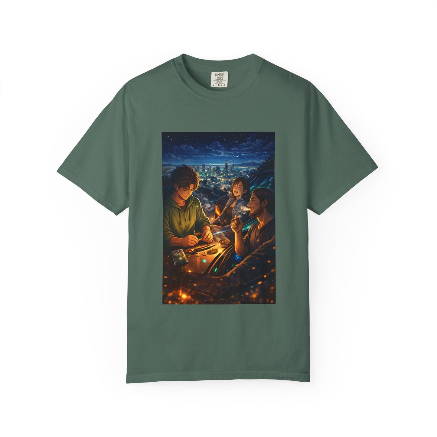 ROAD TRIP SMOKE SESSION-Unisex Garment-Dyed T-shirt