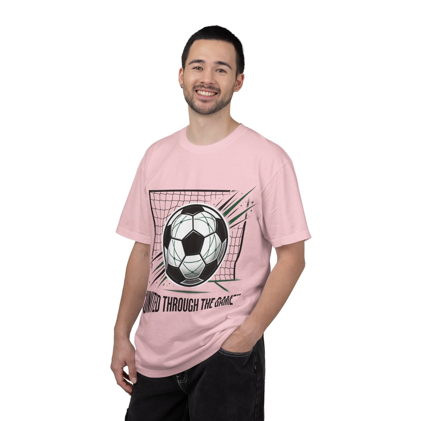 Soccer Graphic T-Shirt — "United Through The Game"