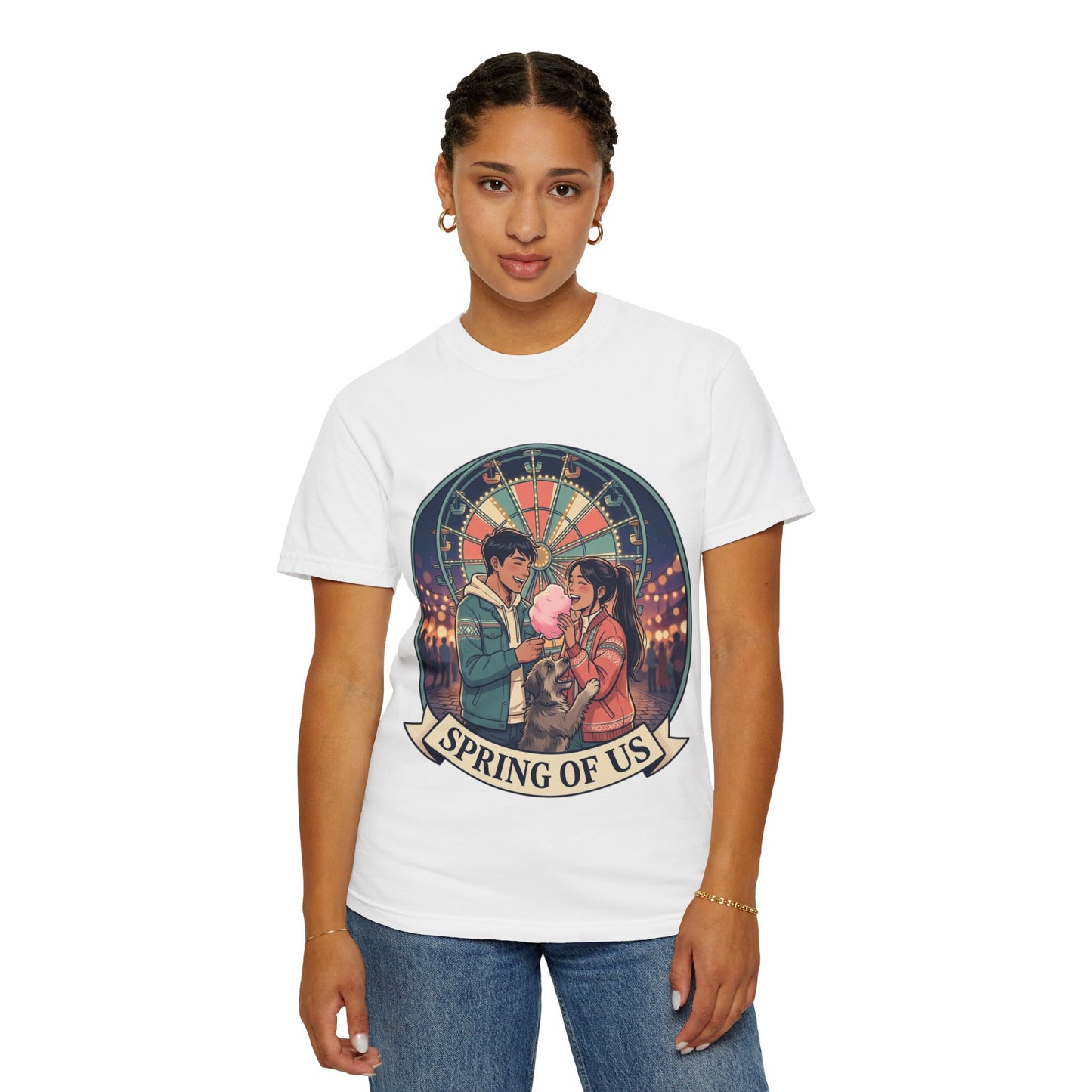Spring of Us T-Shirt — Romantic Carnival Graphic Tee