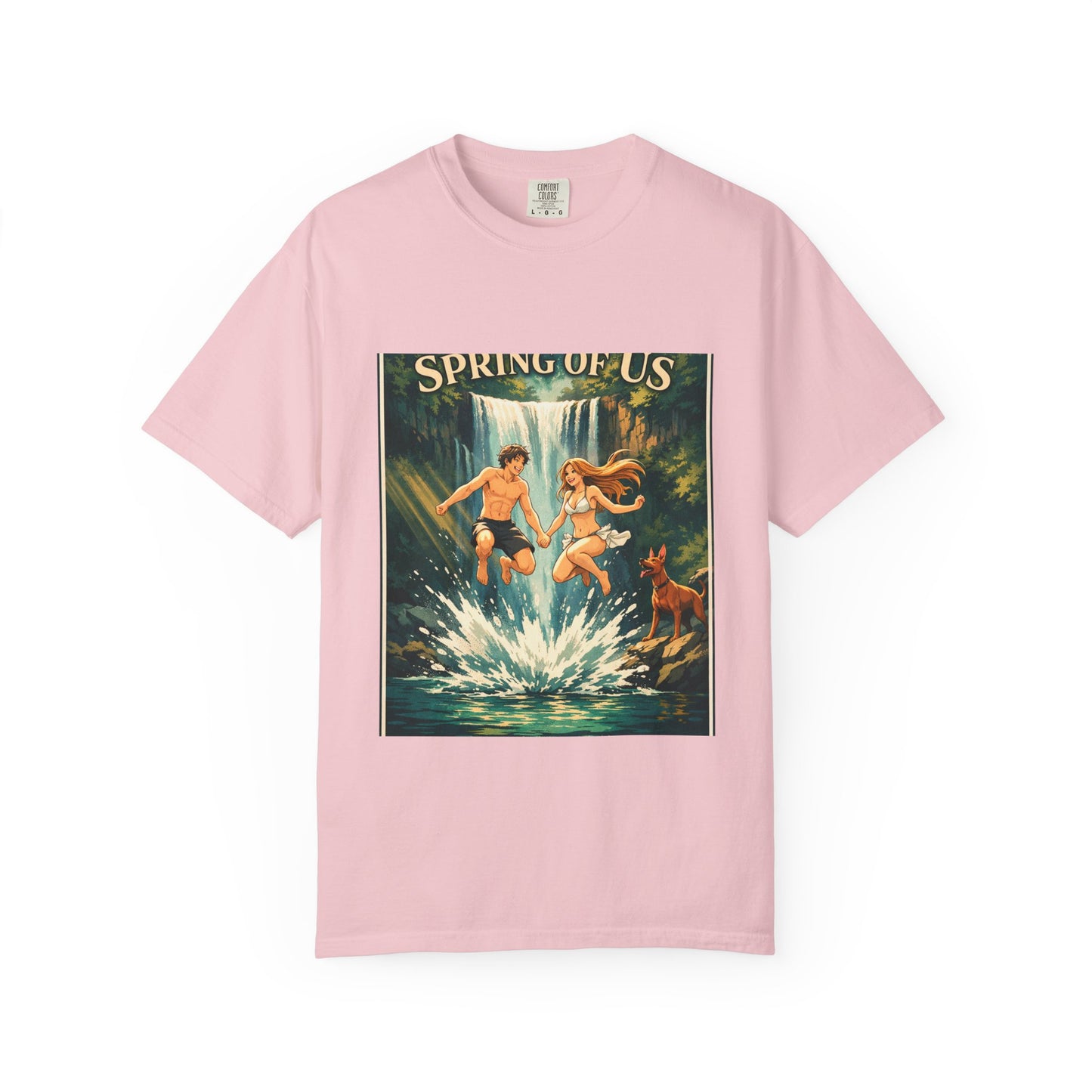 Vintage 'Spring of Us' Waterfall Graphic T-Shirt