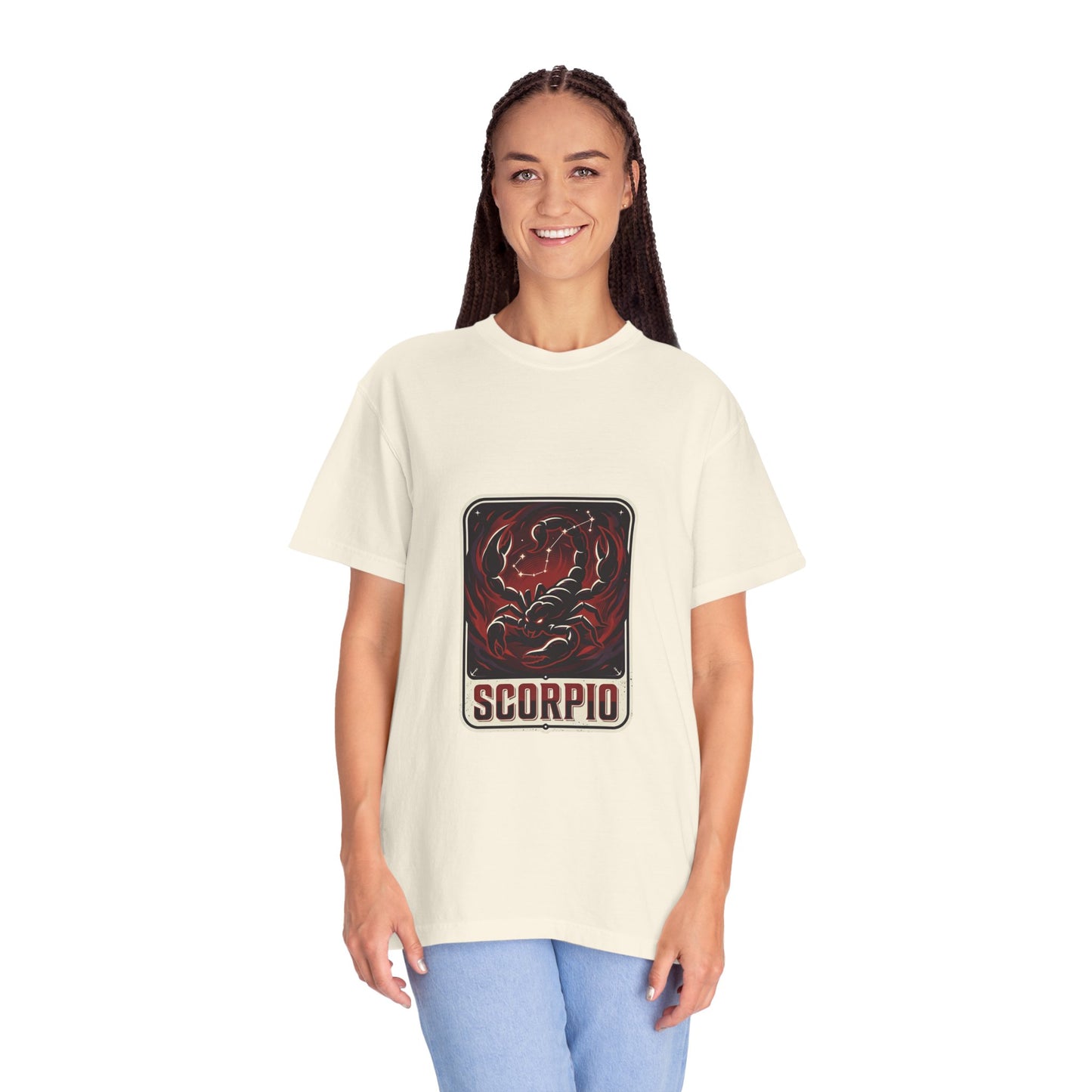 Scorpio Zodiac T-Shirt — Bold Red Scorpion Astrological Tee