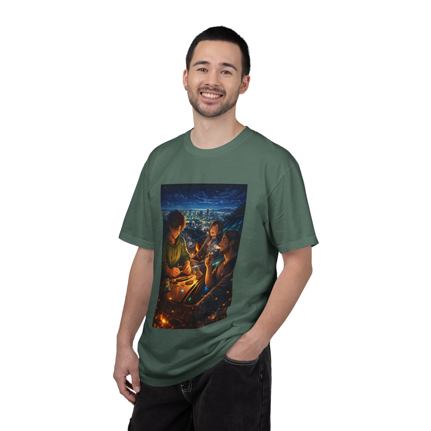 ROAD TRIP SMOKE SESSION-Unisex Garment-Dyed T-shirt