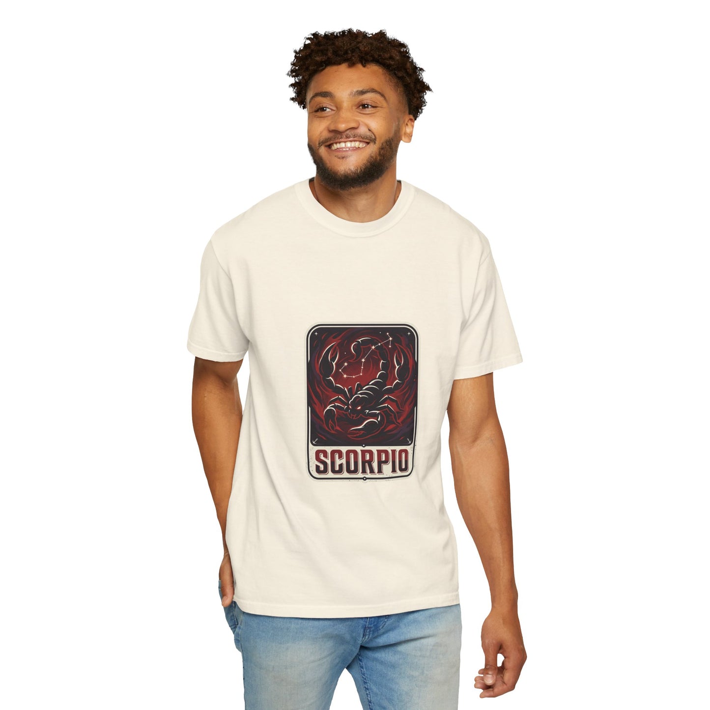 Scorpio Zodiac T-Shirt — Bold Red Scorpion Astrological Tee
