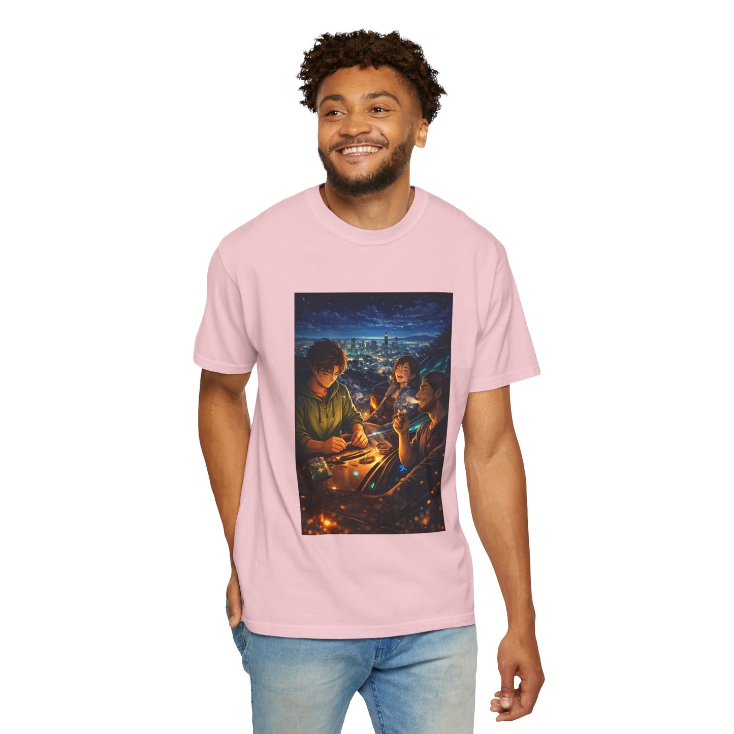 ROAD TRIP SMOKE SESSION-Unisex Garment-Dyed T-shirt