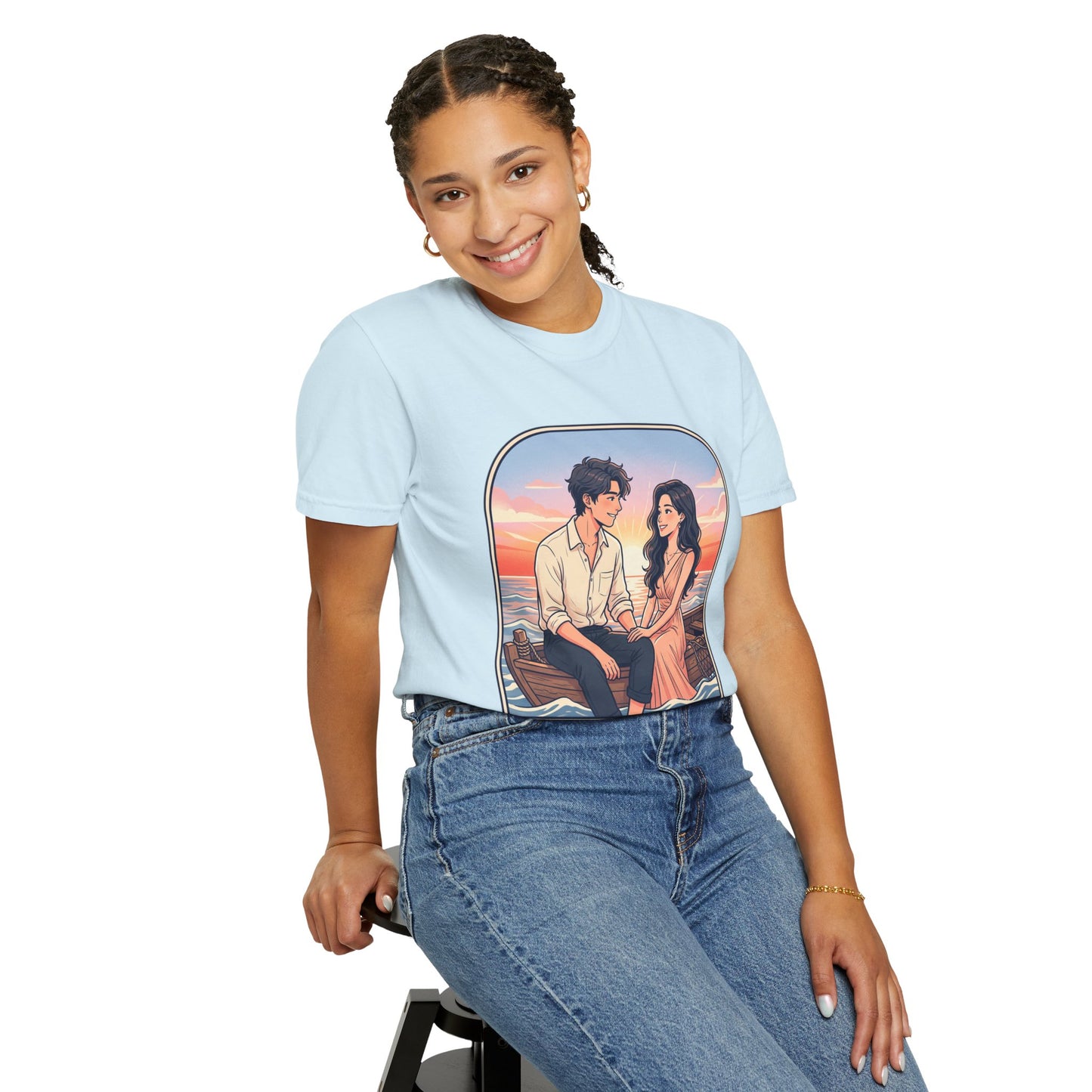Sunrise & Sea Romantic Beach T-Shirt