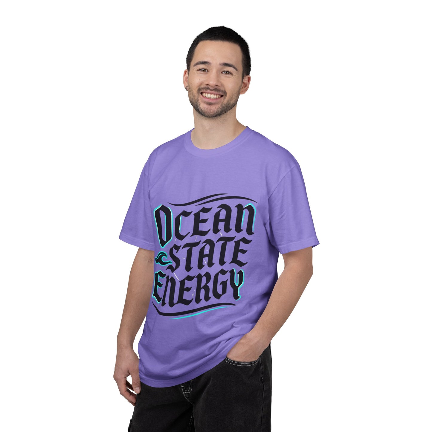 Ocean State Energy T-Shirt — Nautical Script Graphic Tee