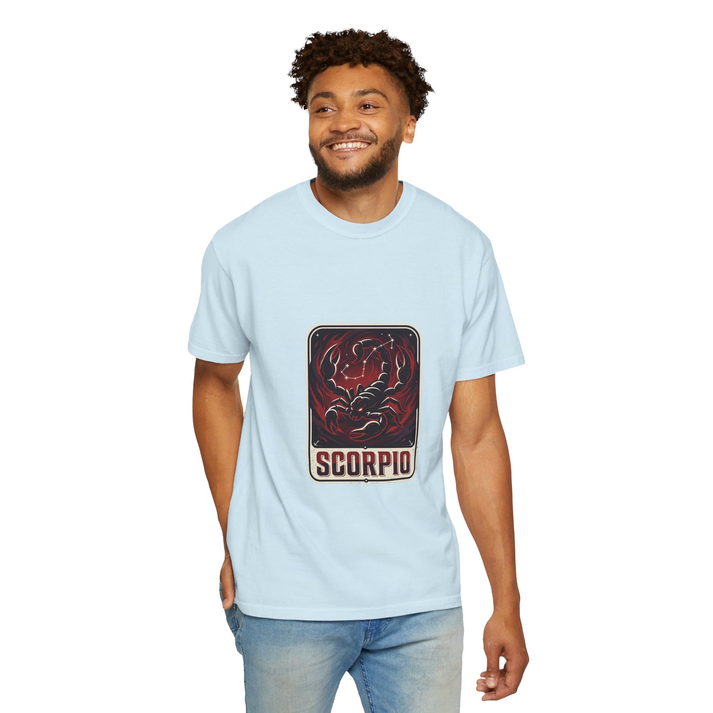 Scorpio Zodiac T-Shirt — Bold Red Scorpion Astrological Tee
