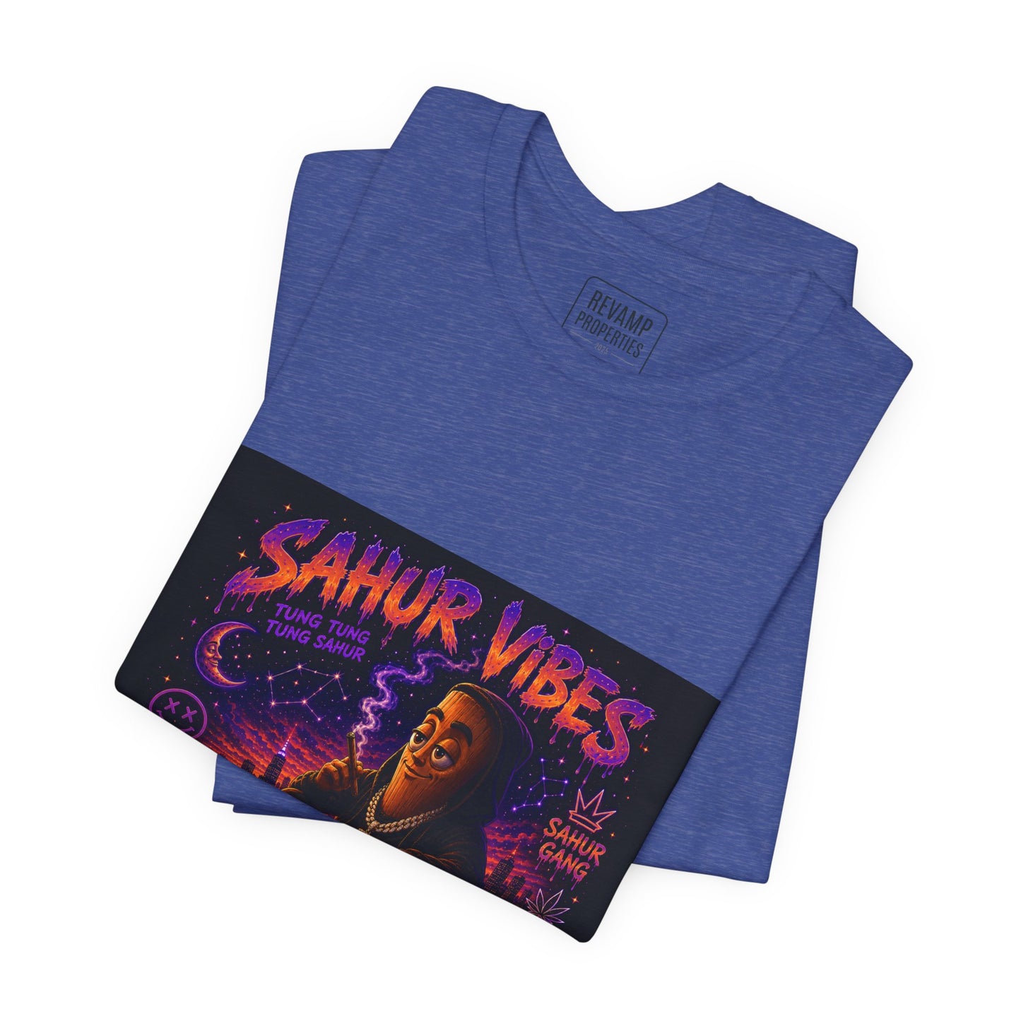 Tung Tung Tung Sahur SOLO Night Smoke DOLO Tee — Urban Chill Cartoon Design
