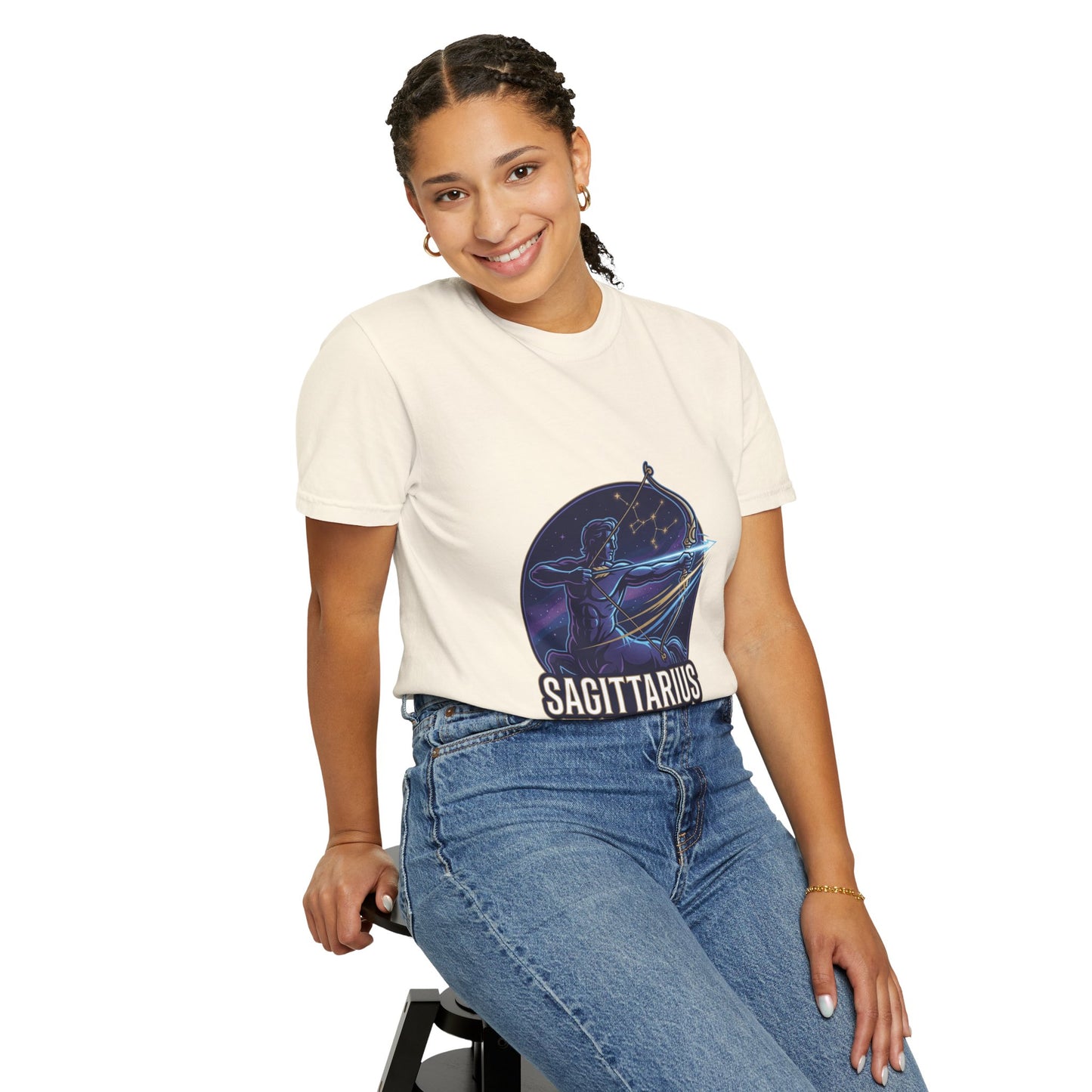 Sagittarius Archer Zodiac T‑Shirt — Astrology Constellation Graphic Tee