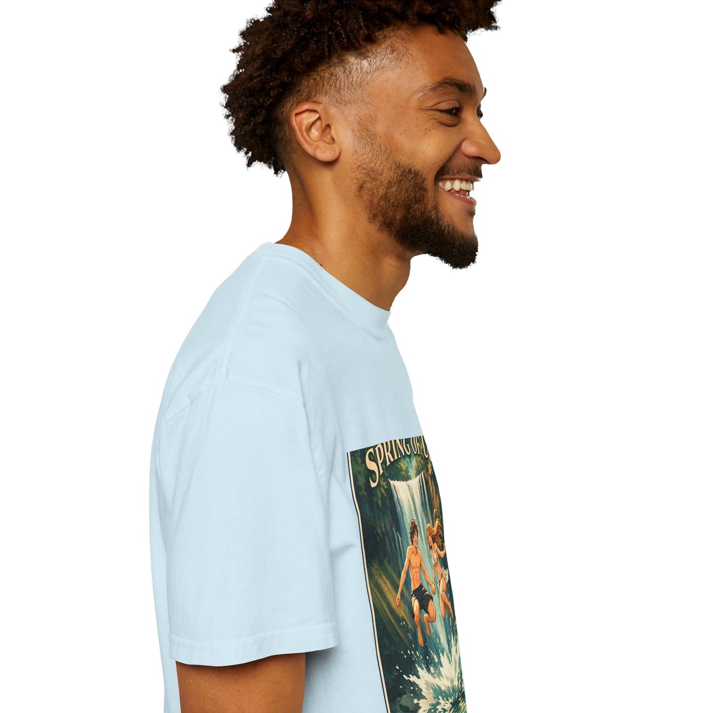 Vintage 'Spring of Us' Waterfall Graphic T-Shirt