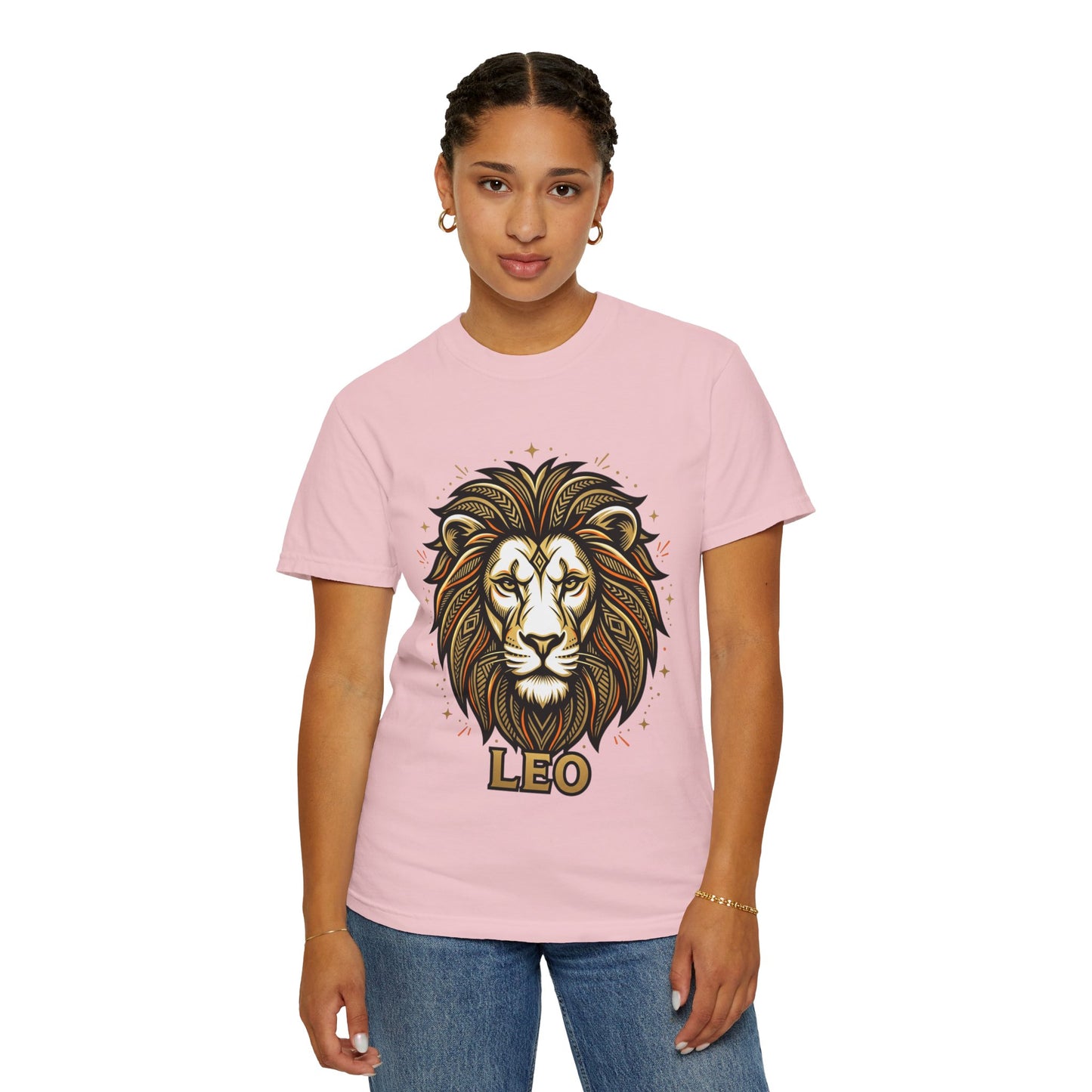 Leo Zodiac Lion T-Shirt — Bold Astrology Graphic Tee