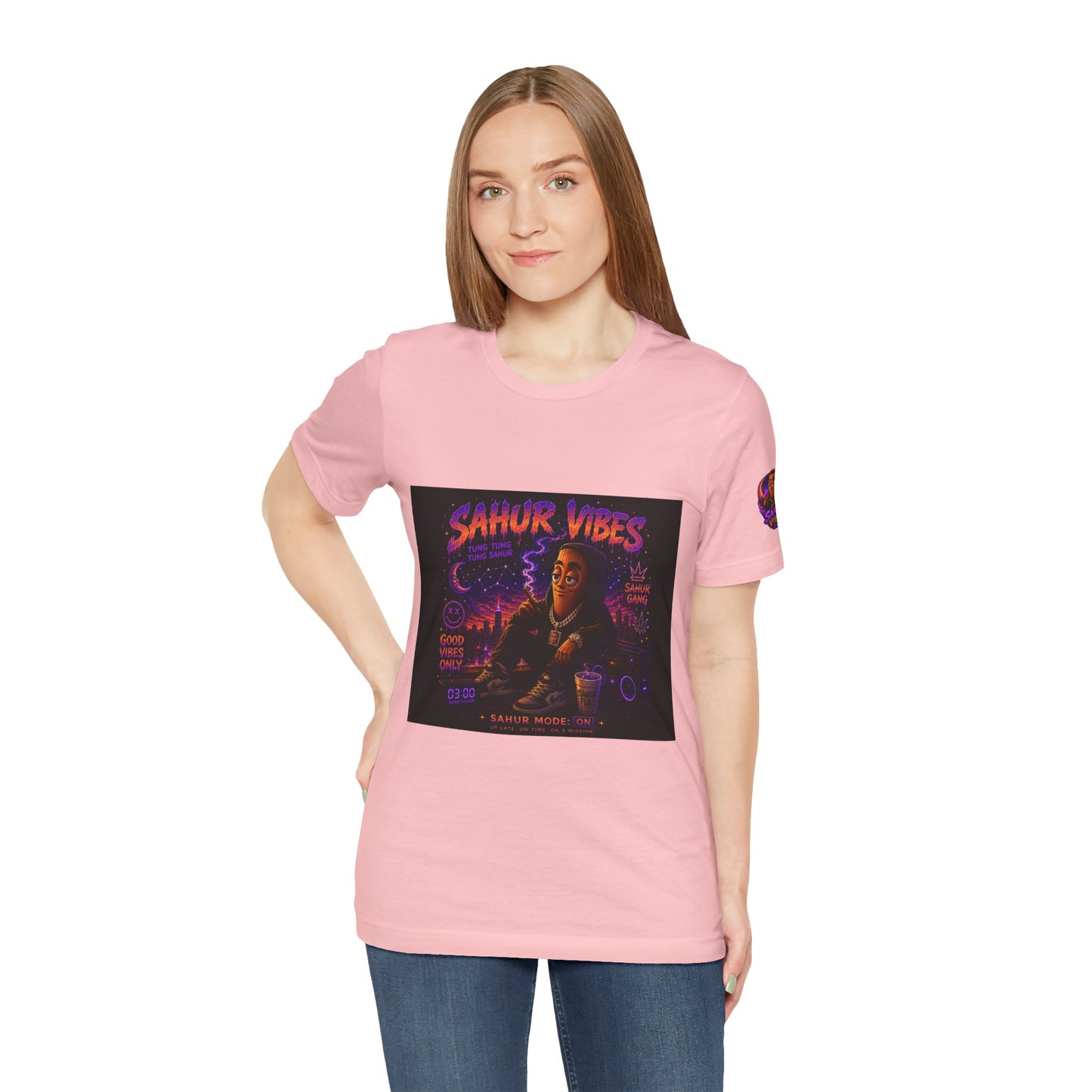 Tung Tung Tung Sahur SOLO Night Smoke DOLO Tee — Urban Chill Cartoon Design