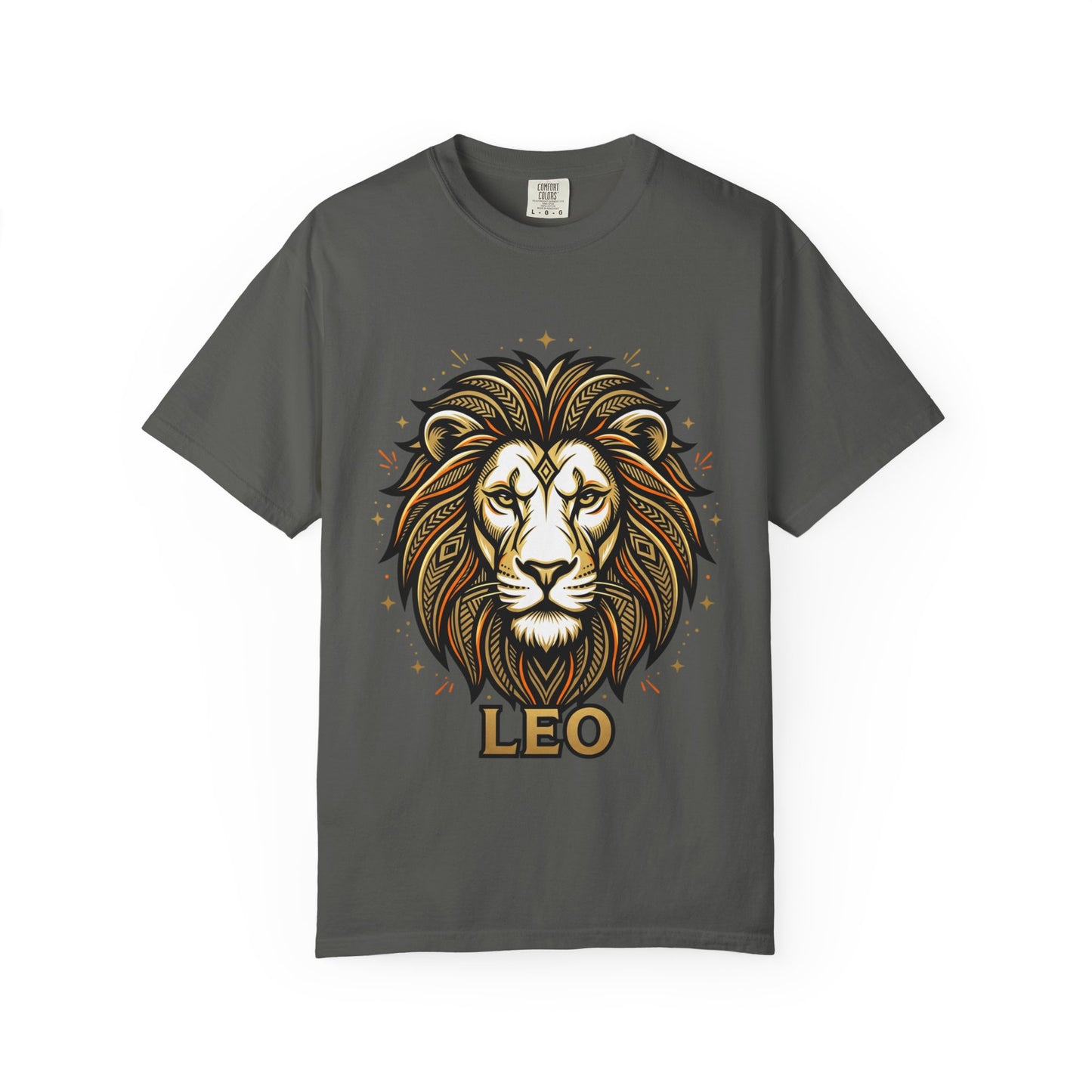 Leo Zodiac Lion T-Shirt — Bold Astrology Graphic Tee