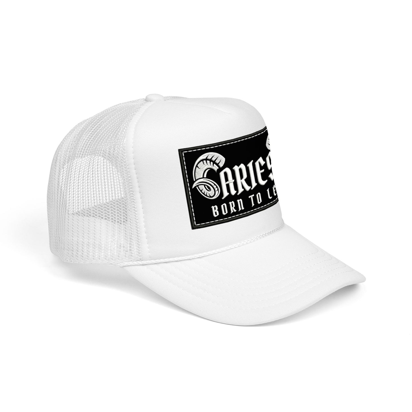 Trucker Hat - Aries 'Born to Lead' Zodiac Cap