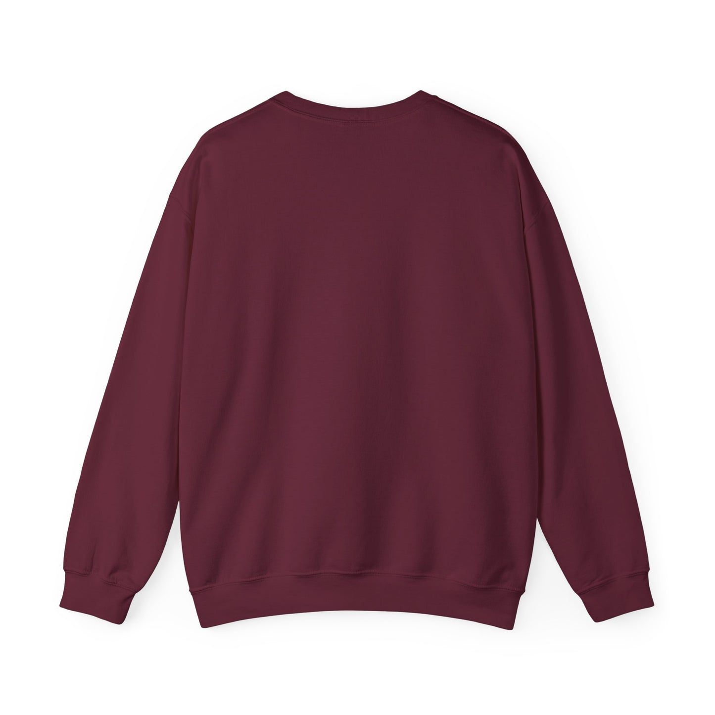 Crewneck Sweatshirt — Franconia Notch Winter Couple Scenic Graphic