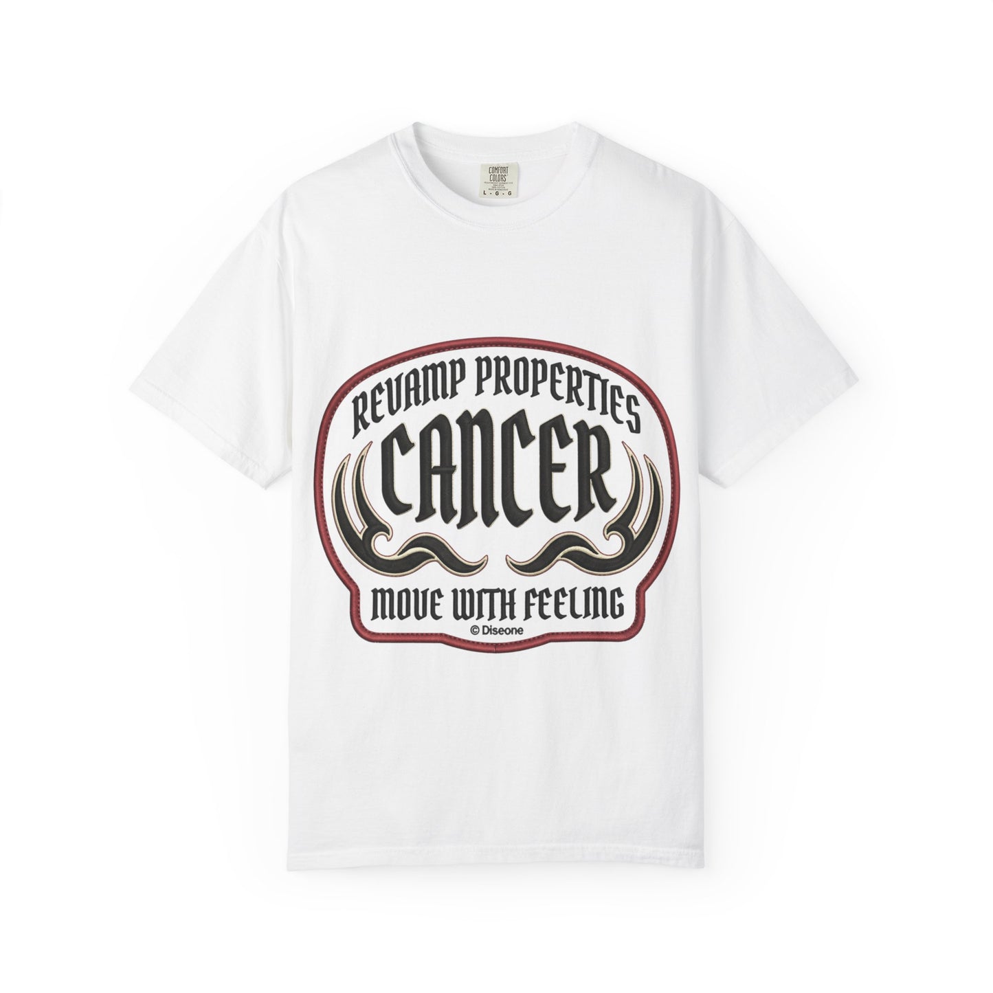 Cancer Zodiac T-Shirt — 'Move With Feeling' Astrology Tee