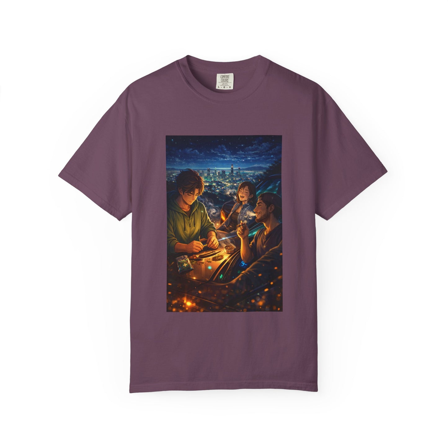 ROAD TRIP SMOKE SESSION-Unisex Garment-Dyed T-shirt
