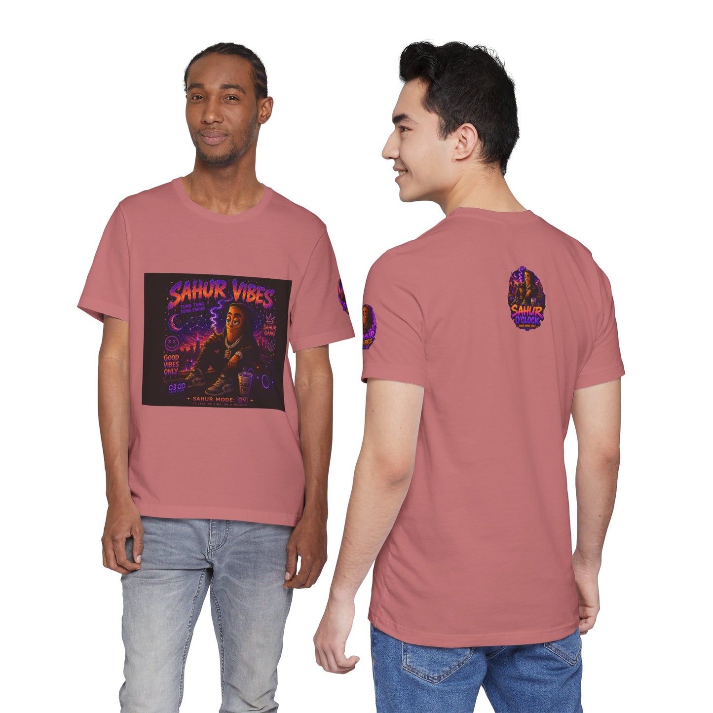 Tung Tung Tung Sahur SOLO Night Smoke DOLO Tee — Urban Chill Cartoon Design