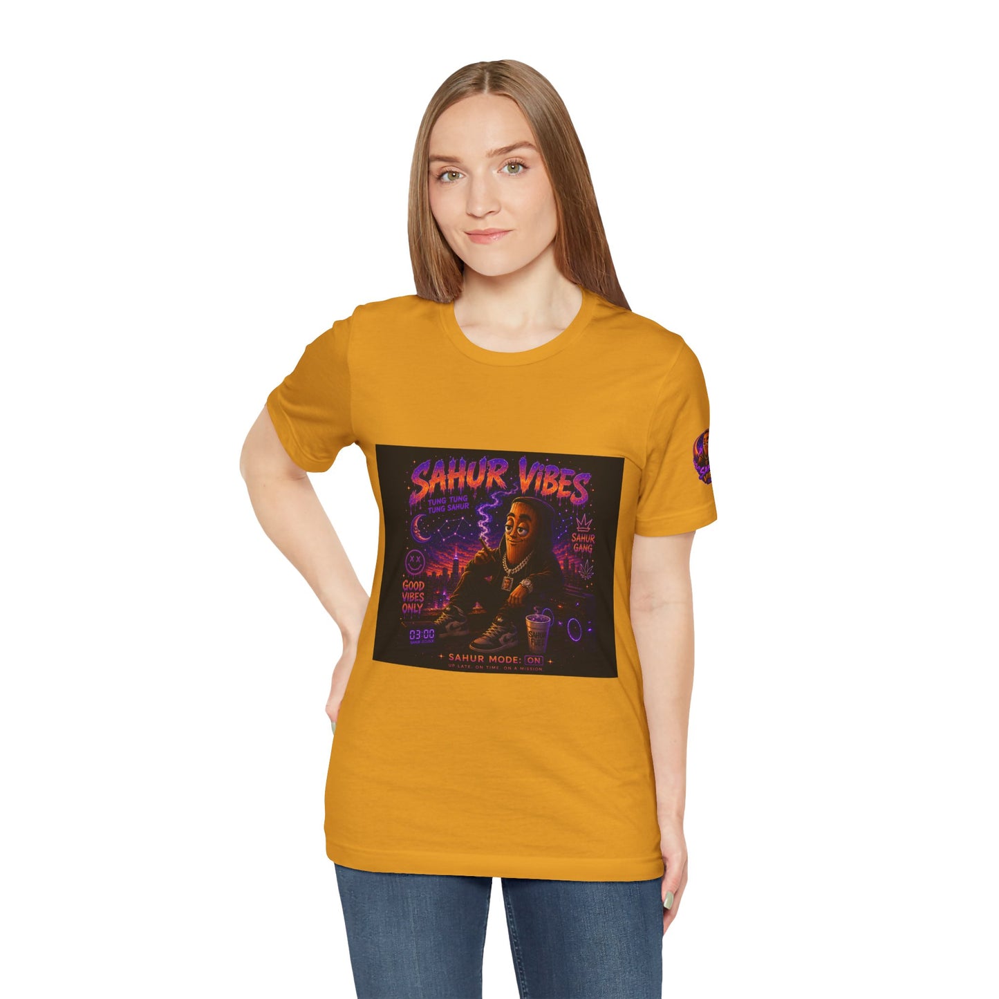 Tung Tung Tung Sahur SOLO Night Smoke DOLO Tee — Urban Chill Cartoon Design