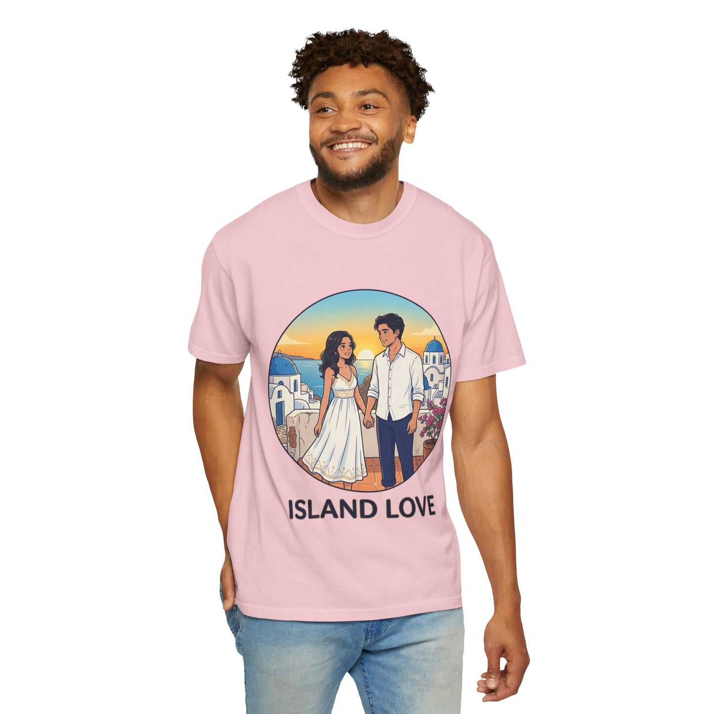 Island Love T-Shirt — Romantic Couples Vacation Tee