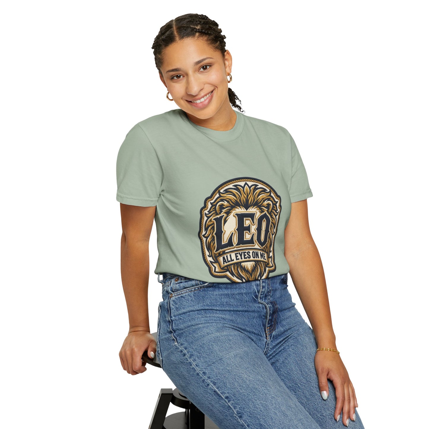 Leo 'All Eyes On Me' Zodiac T-Shirt — Bold Lion Astrology Tee